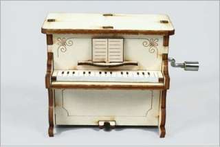 Korea Young Modeler Orgel Piano DIY Wood Music Box  