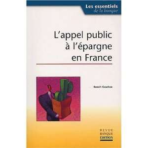  lappel public a lepargne en france (9782863253175) B 