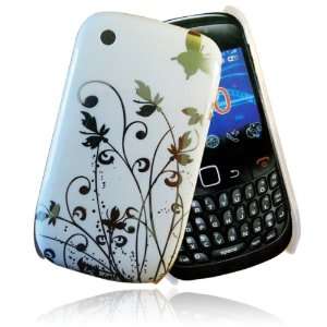   flower design hard hybrid cover for Blackberry curve 8520: Electronics
