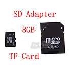New 8GB 8G B Micro SD Flash High Capacity TF Memory Card With SD 