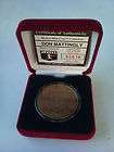 Don Mattingly Highland Mint Bronze Coin w/COA #02,616
