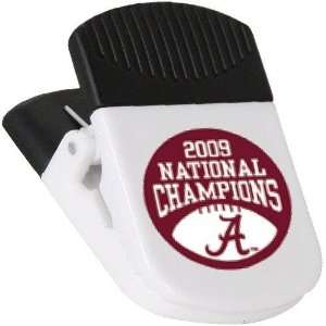 Alabama Crimson Tide 2009 BCS National Champions White Magnetic Chip 