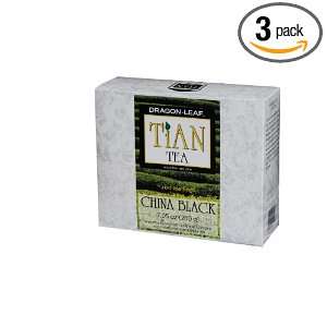 Dragon Leaf Tian Tea China Black (100), 7.05 Ounce (Pack of 3)