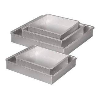  3 Tier Square Cake Pans   3 per pack (8 12 and 16 
