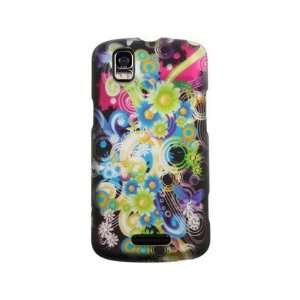  Snap On Plastic Phone Design Cover Case Rainbow Flowers 