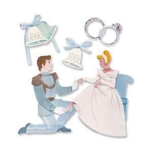 Disney Cinderella Wedding Collection 3D Stickers Proposal 