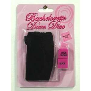  Bachelorette Dare Dice Girl Game with Storage Pouch