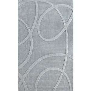  Gradient Loops Grey Contemporary Rug