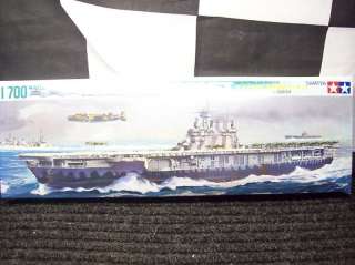 Tamiya U.S.Aircraft Carrier Hornet Plastic Model Ship Kit 1:700 scale 