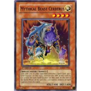  Mythical Beast Cerberus Yugioh SD6 EN002 Common Toys 