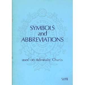   abbreviations used on Admiralty charts (Chart) Great Britain Books