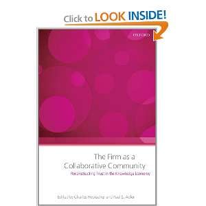  The Firm as a Collaborative Community Reconstructing Trust 