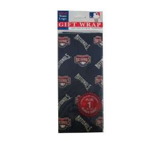  2 packages of MLB Gift Wrap   Nationals: Toys & Games