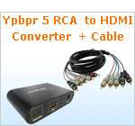 HDMI to 3RCA AV/Composite S video Adapter for DVD PS3  