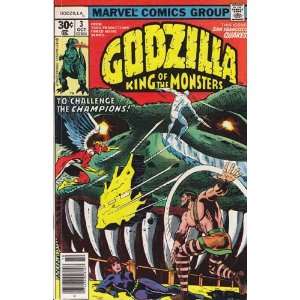  ics   Godzilla Comic Book #3 (Oct 1977) Fine 