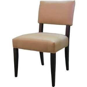  Jason Bonded Leather Side Chair in Taupe Furniture 