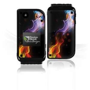  Design Skins for Nokia 7270   Coloured Flames Design Folie 