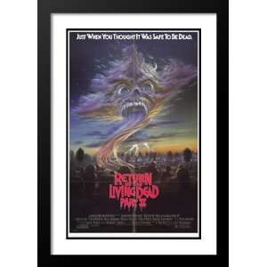 Return of the Living Dead 2 32x45 Framed and Double Matted Movie 
