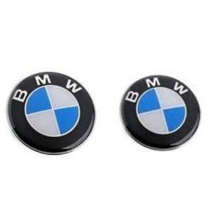  Set of BMW Emblem Trunk and Hood Emblem 1x 82mm and 1 x 