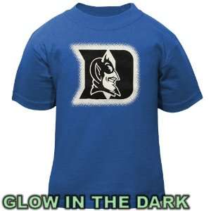  Duke Blue Devils Infant Glowgo T Shirt   Duke Blue: Sports 