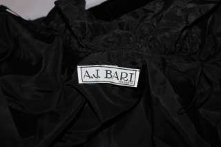 AJ BARI/Kay UNGER Vtg Ruffled GIANT Steampunk VICTORIAN Dress CLOAK 