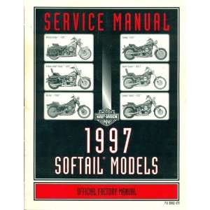   Models 1997 Official Factory Manual PN99482 97: Harley Davidson: Books