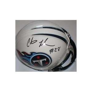   autographed Football Mini Helmet (Tennessee Titans): Everything Else