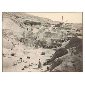  Metropolitan Museum excavation in a quarry at Deir el 