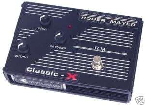 Roger Mayer Classic X Guitar Effect Pedal *NEW*  