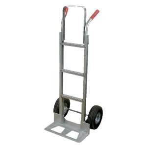 Vestil DHHT 500A Aluminum Hand Truck with Dual Handle, Pneumatic 