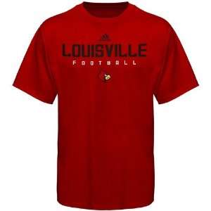 Louisville Cardinals Football Sideline T Shirt:  Sports 