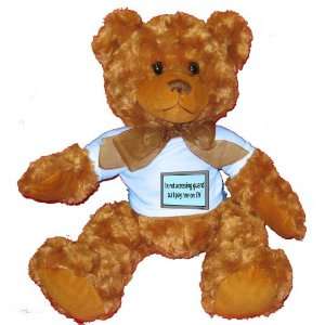  Im not a crossing guard but I play one on TV Plush Teddy 
