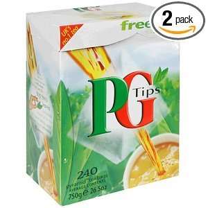 Boxes PG Tips 240 Count Tea England   480 Bags Total  