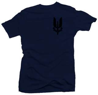 SAS Crest UK Special Air Service Ops Military T shirt  