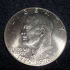 Eisenhower Types Ike dollar Coins  