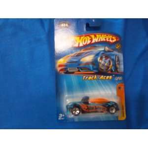 Mattel Hot Wheels 2005 1:64 Scale Track Aces Blue Sling Shot Die Cast 