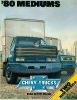 1980 Chevrolet Chevy Medium Duty Trucks 16 pp Brochure  