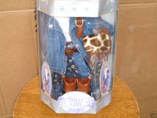 18 TOLLY GIRL DOLL OUTFIT WESTERN FITS AMERICAN NIB  