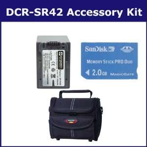  Sony DCR SR42 Camcorder Accessory Kit includes T31764 