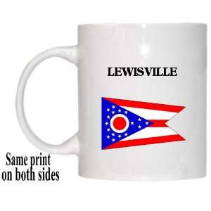 US State Flag   LEWISVILLE, Ohio (OH) Mug 
