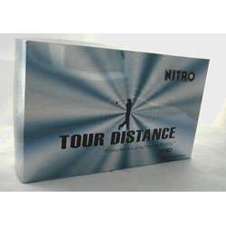 Nitro Tour Distance White Golf Balls (Pack of 45)  