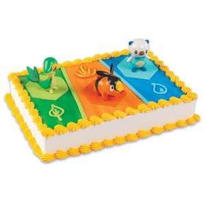  Pokemon Birthday Cake Topper Decorating Kit: Toys & Games