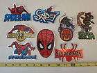 Spiderman Marvel 2002 Superhero Vintage Sticker Decal Lot of 8 Rare 