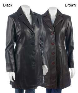 Avanti Womens Lamb Leather Walker Jacket  Overstock