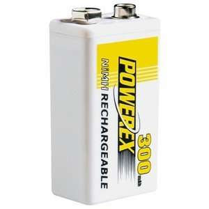  Maha Powerex 9 Volt Size Rechargeable NiMH Battery [8.4 