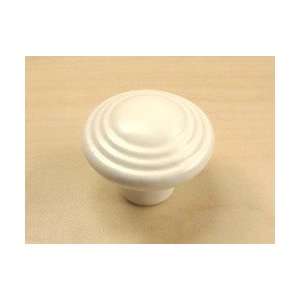    Ceramic Knob, 1 3/8 Inch Diameter, Matt White