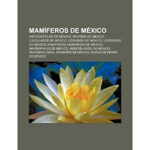  Mamíferos de México Artiodáctilos de México, Bóvidos 