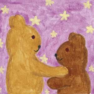 Oopsy daisy Bear Hug Wall Art 10x10: Home & Kitchen