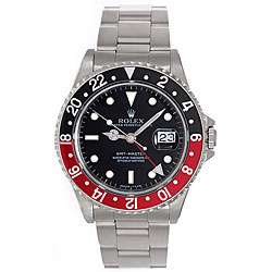 Pre owned Rolex GMT Master ll Mens Steel 16710 Watch  