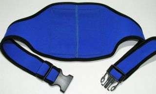 BLUE neoprene CD jogging belt  pocket sport case 4 iPod iPhone cell